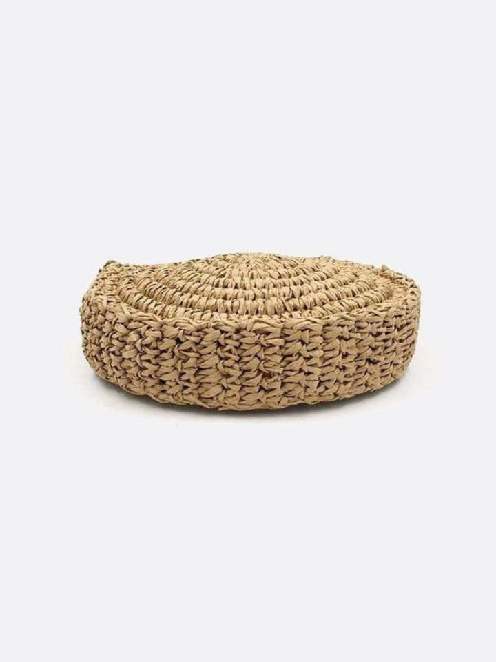 Sac bandoulière paille