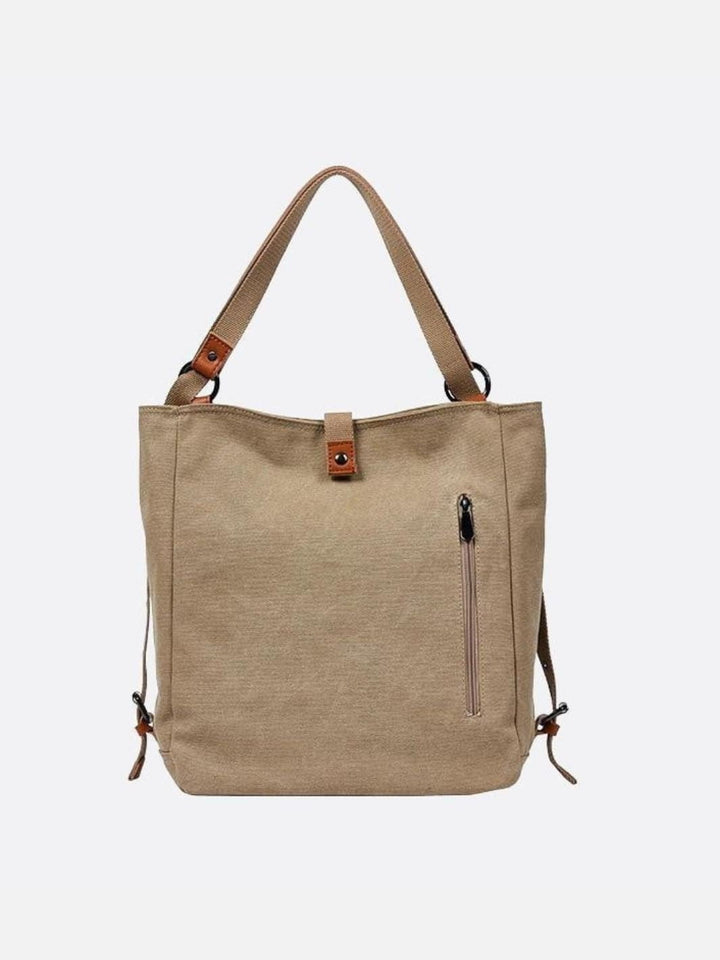 Sac cabas transformable en sac à dos