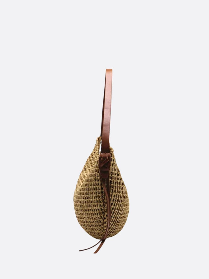 Sac hobo en paille