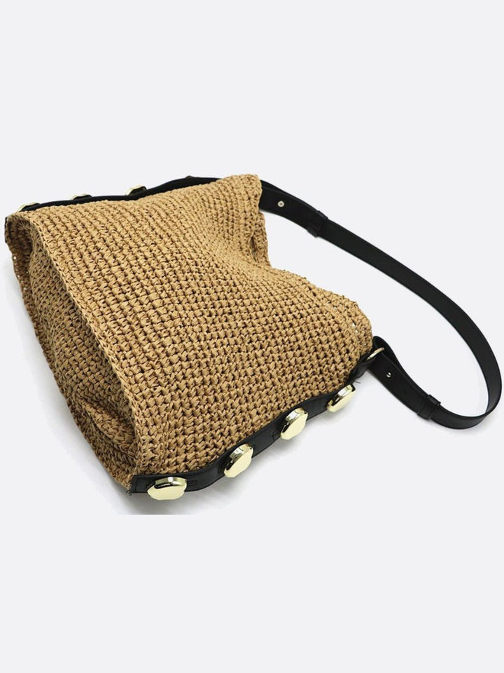 Sac en paille à porté épaule