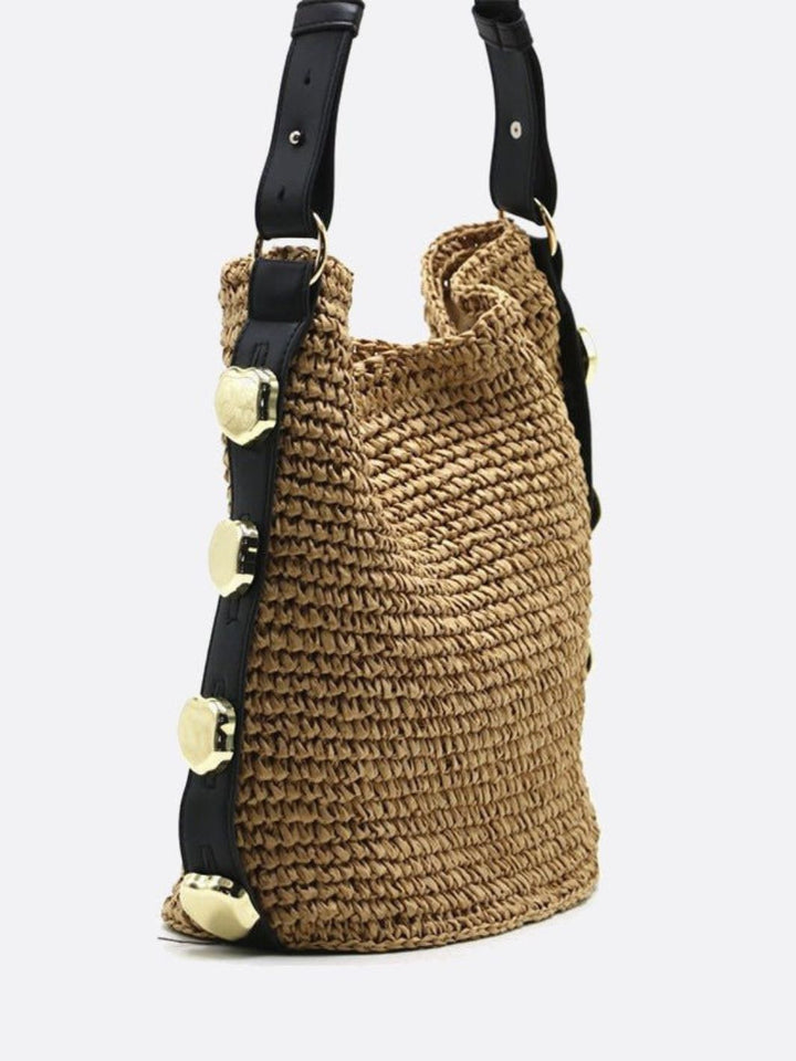 Sac en paille à porté épaule