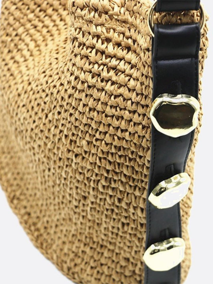 Sac en paille à porté épaule